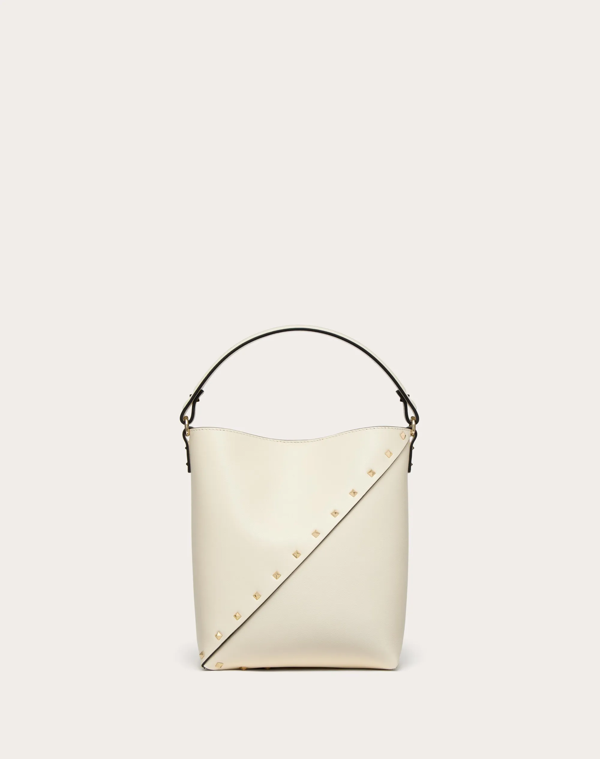 BORSA A SECCHIELLO VALENTINO GARAVANI VALENTINO GARAVANI ROCKSTUD WISPY IN VITELLO