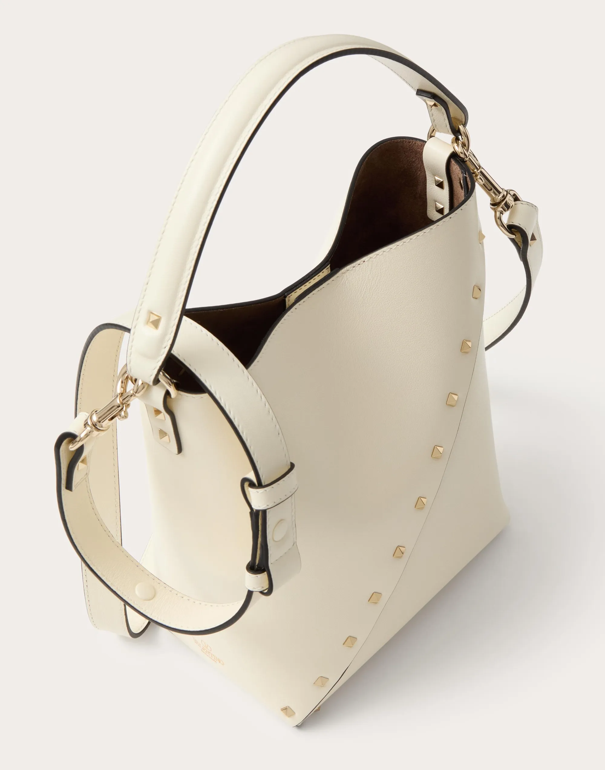 BORSA A SECCHIELLO VALENTINO GARAVANI VALENTINO GARAVANI ROCKSTUD WISPY IN VITELLO