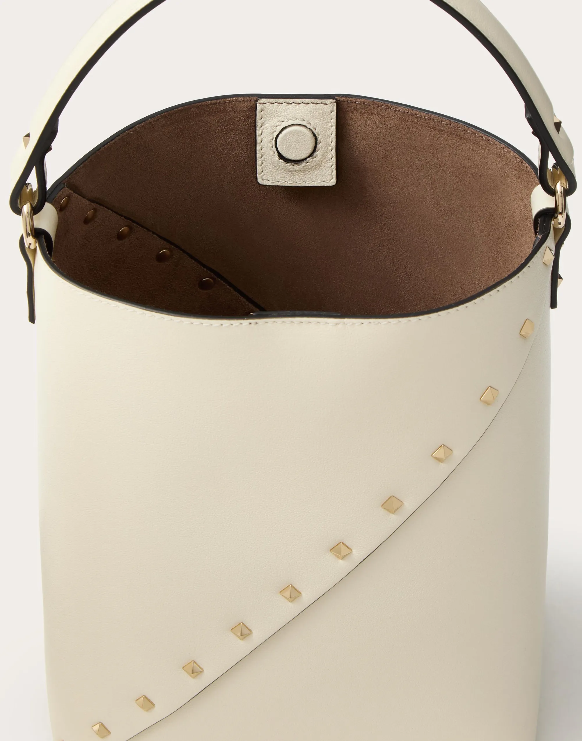 BORSA A SECCHIELLO VALENTINO GARAVANI VALENTINO GARAVANI ROCKSTUD WISPY IN VITELLO