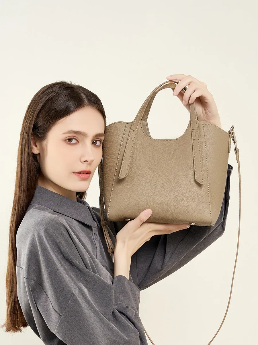 Borsa a tracolla alla moda in morbida pelle da donna