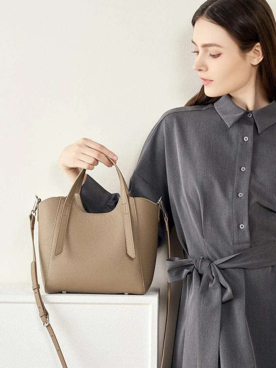 Borsa a tracolla alla moda in morbida pelle da donna