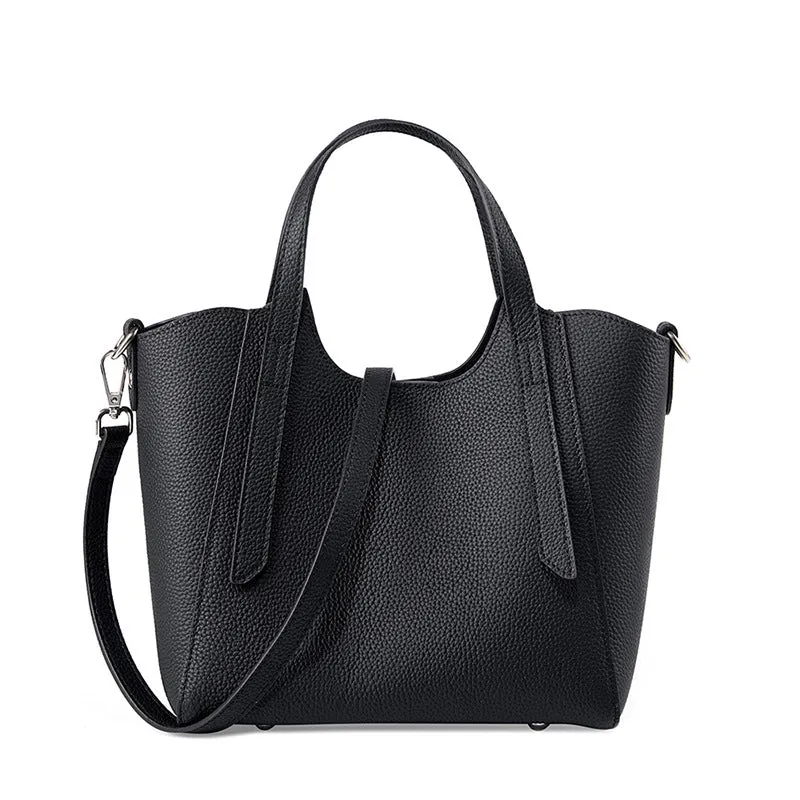 Borsa a tracolla alla moda in morbida pelle da donna