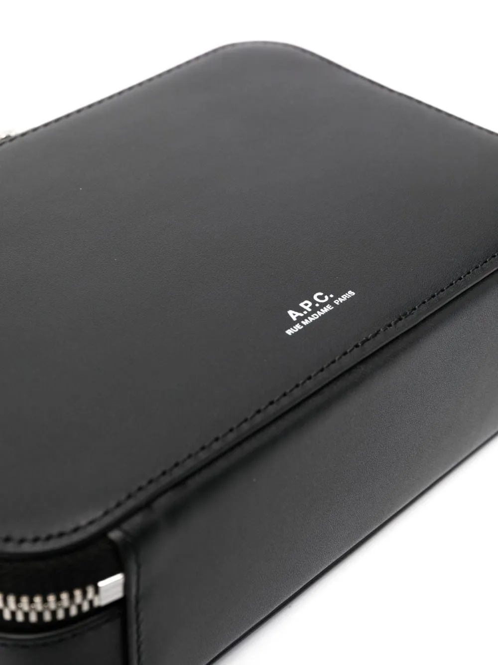 Borsa a tracolla con logo in nero - A.P.C -  uomo