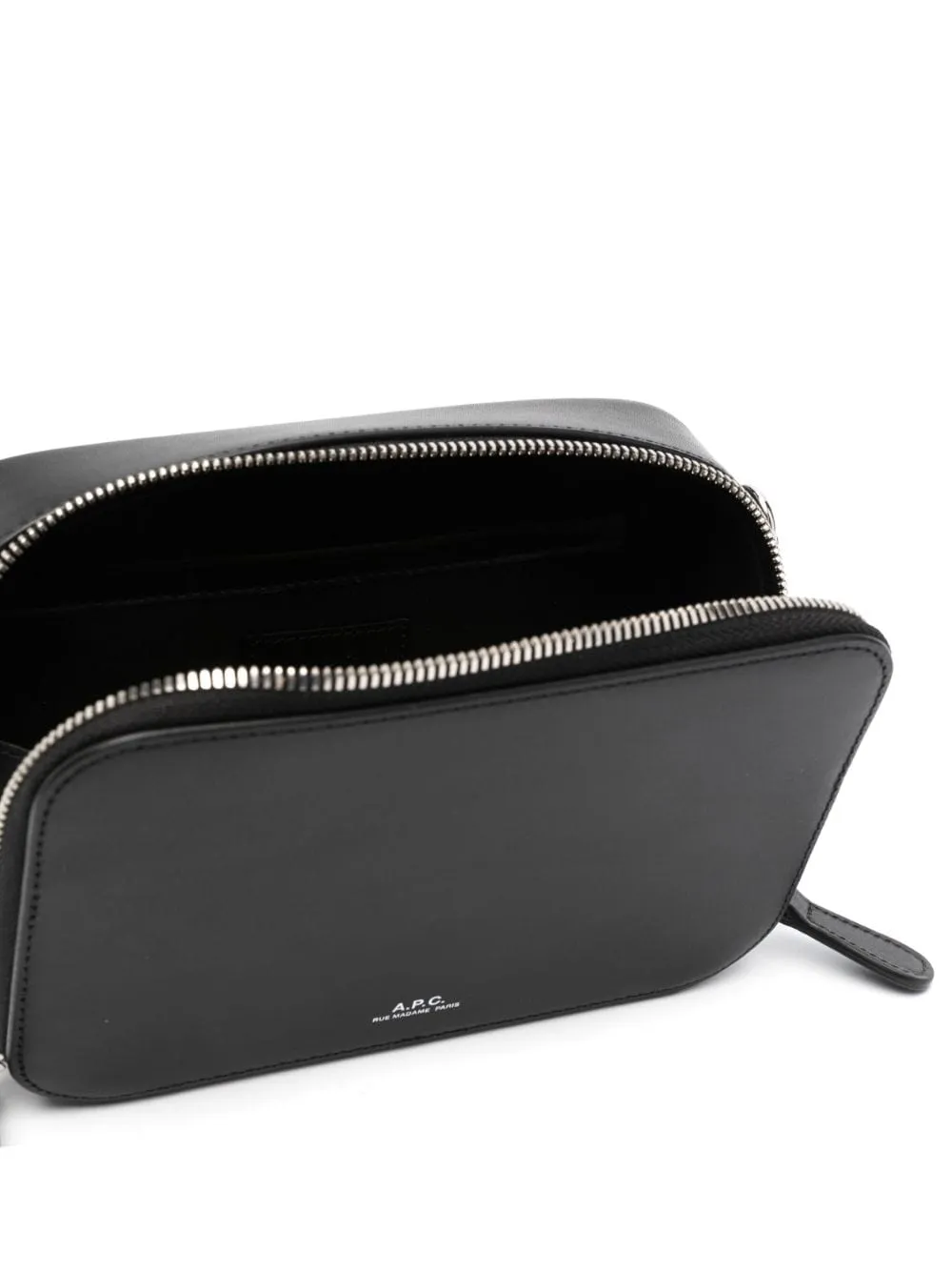 Borsa a tracolla con logo in nero - A.P.C -  uomo