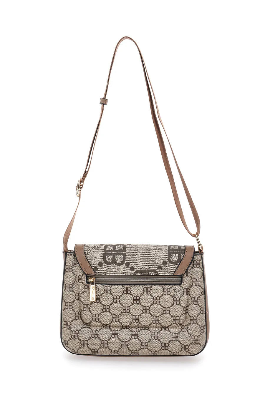 Borsa a Tracolla Khaki e Beige B Cavalli 1310