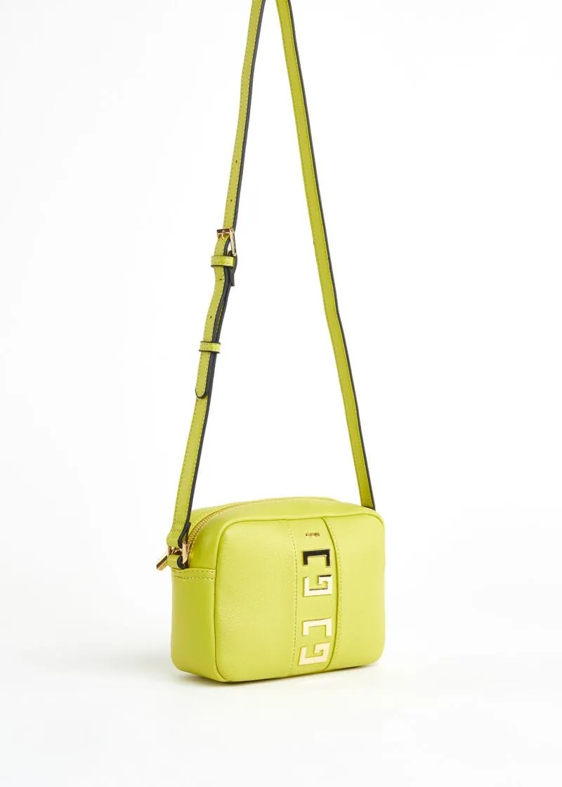 Borsa crossbody in simipelle