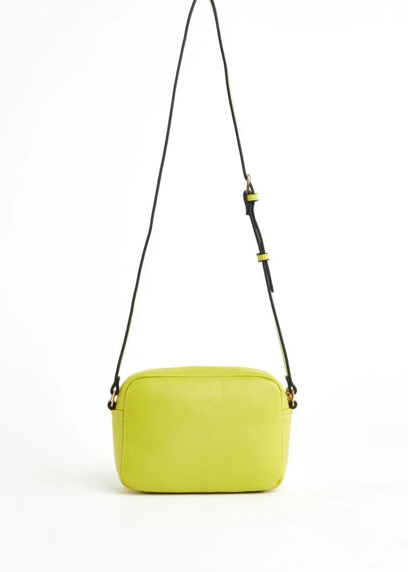 Borsa crossbody in simipelle