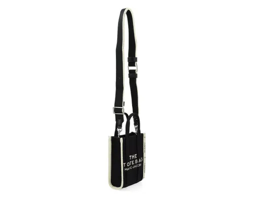 Borsa Marc Jacobs The Jacquard Mini Tote Bag nera