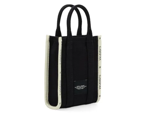 Borsa Marc Jacobs The Jacquard Mini Tote Bag nera