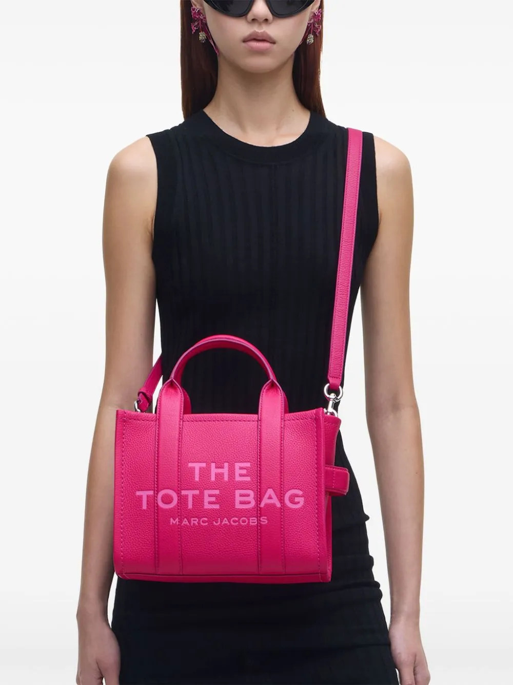 Borsa the small tote in rosa Marc Jacobs - donna