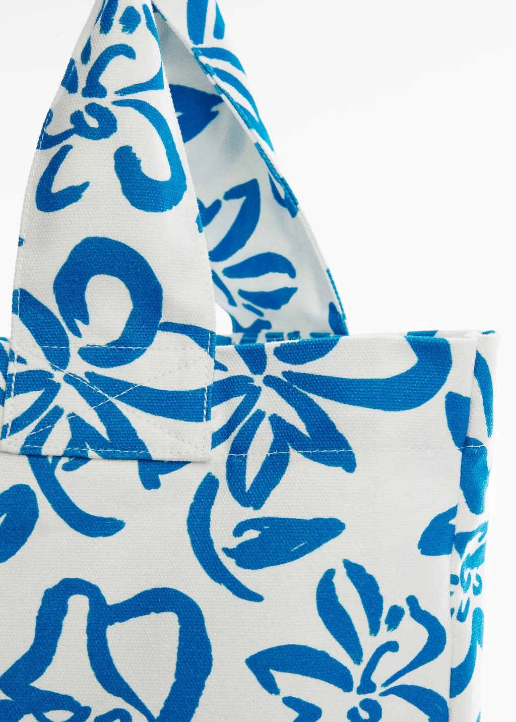 Borsa tote floreale