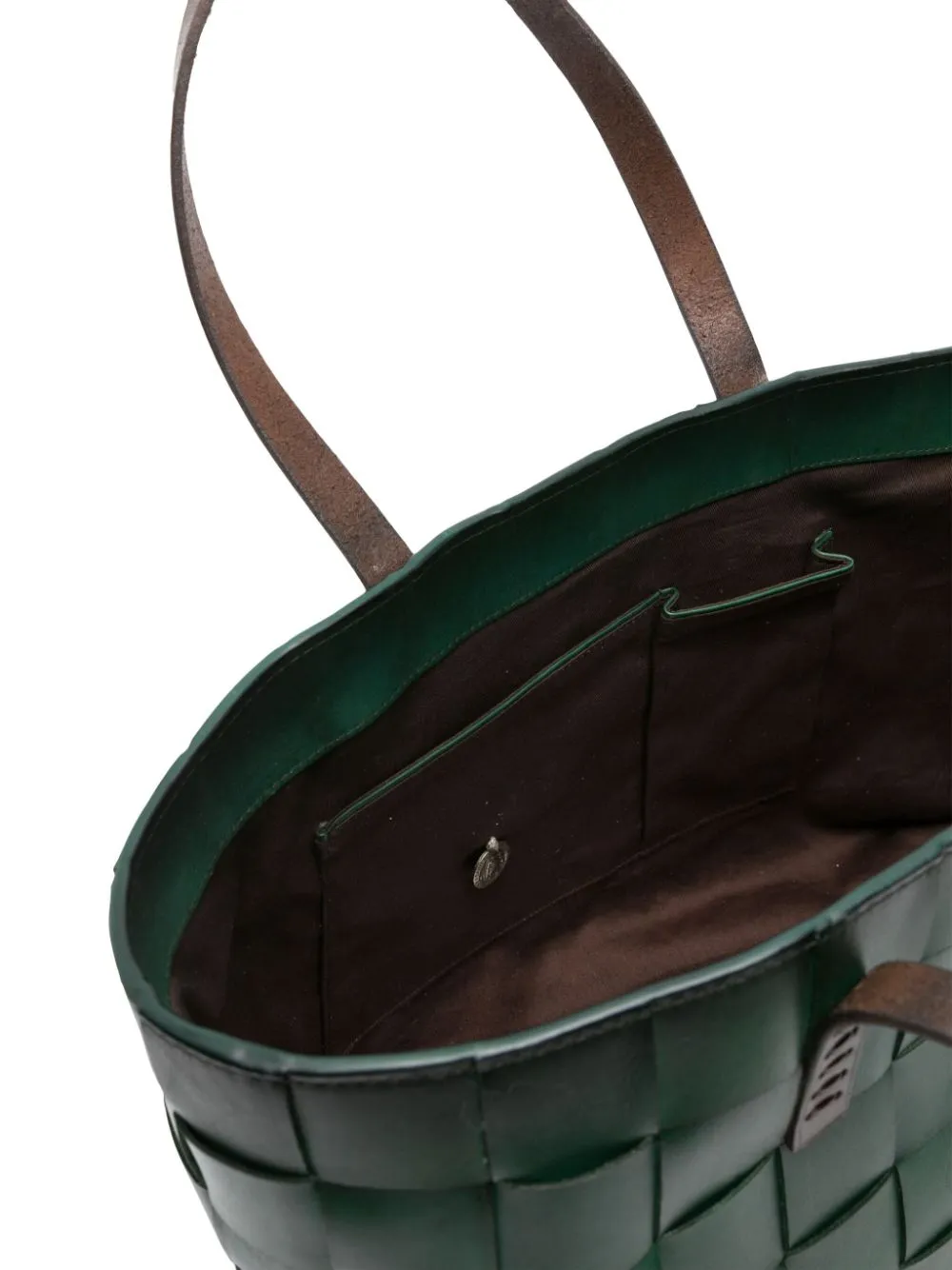 Borsa tote Japan in verde di DRAGON DIFFUSION - donna
