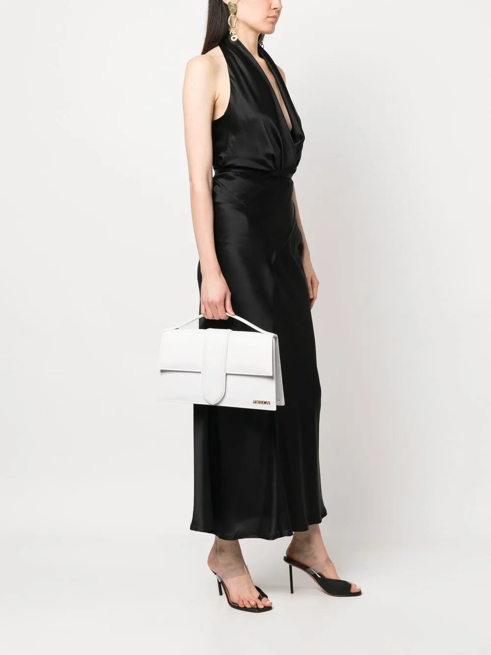 Borsa tote le bambinou in bianco - donna