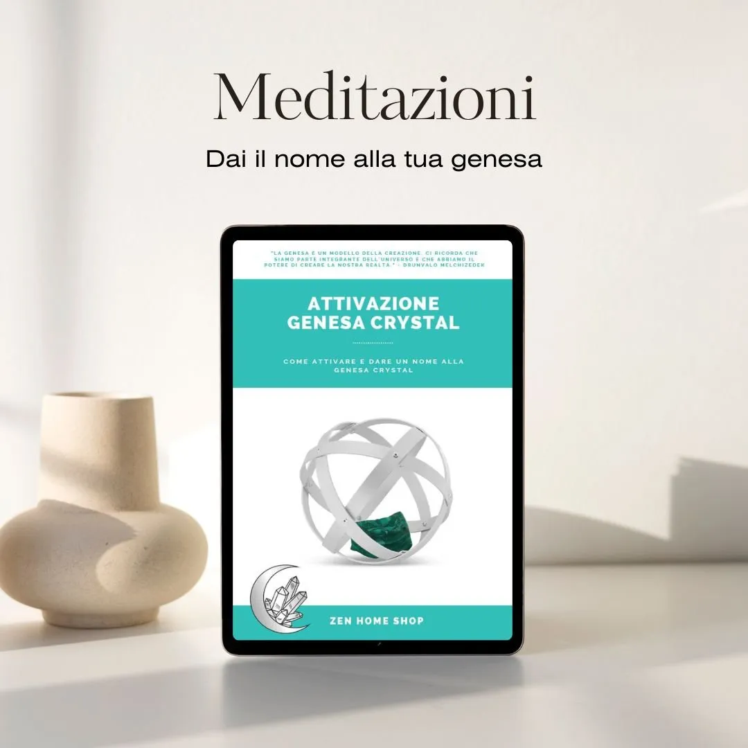 Box risparmio collana con ciondolo genesa Ametista e pietre dei 7 chakra