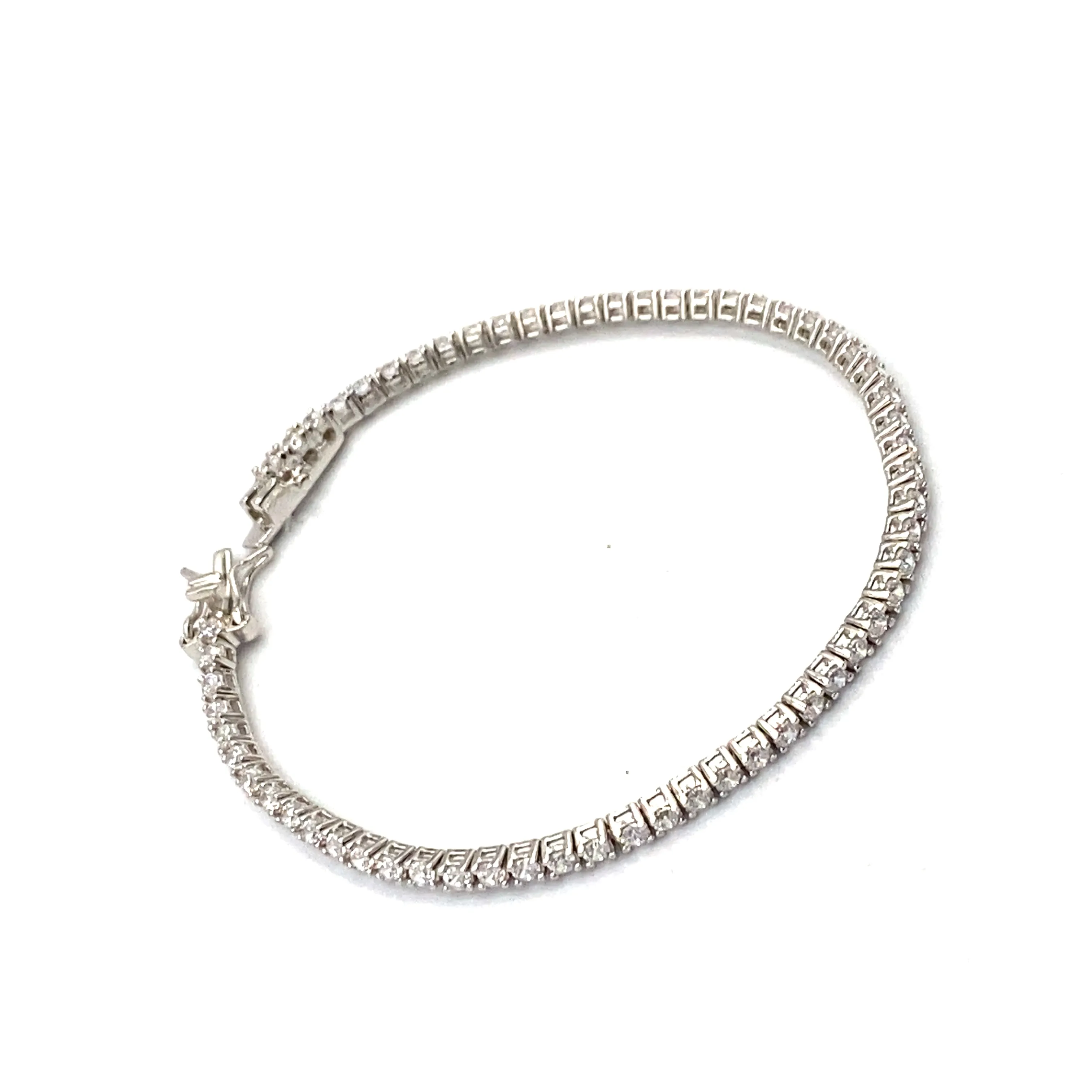 Bracciale Tennis Argento