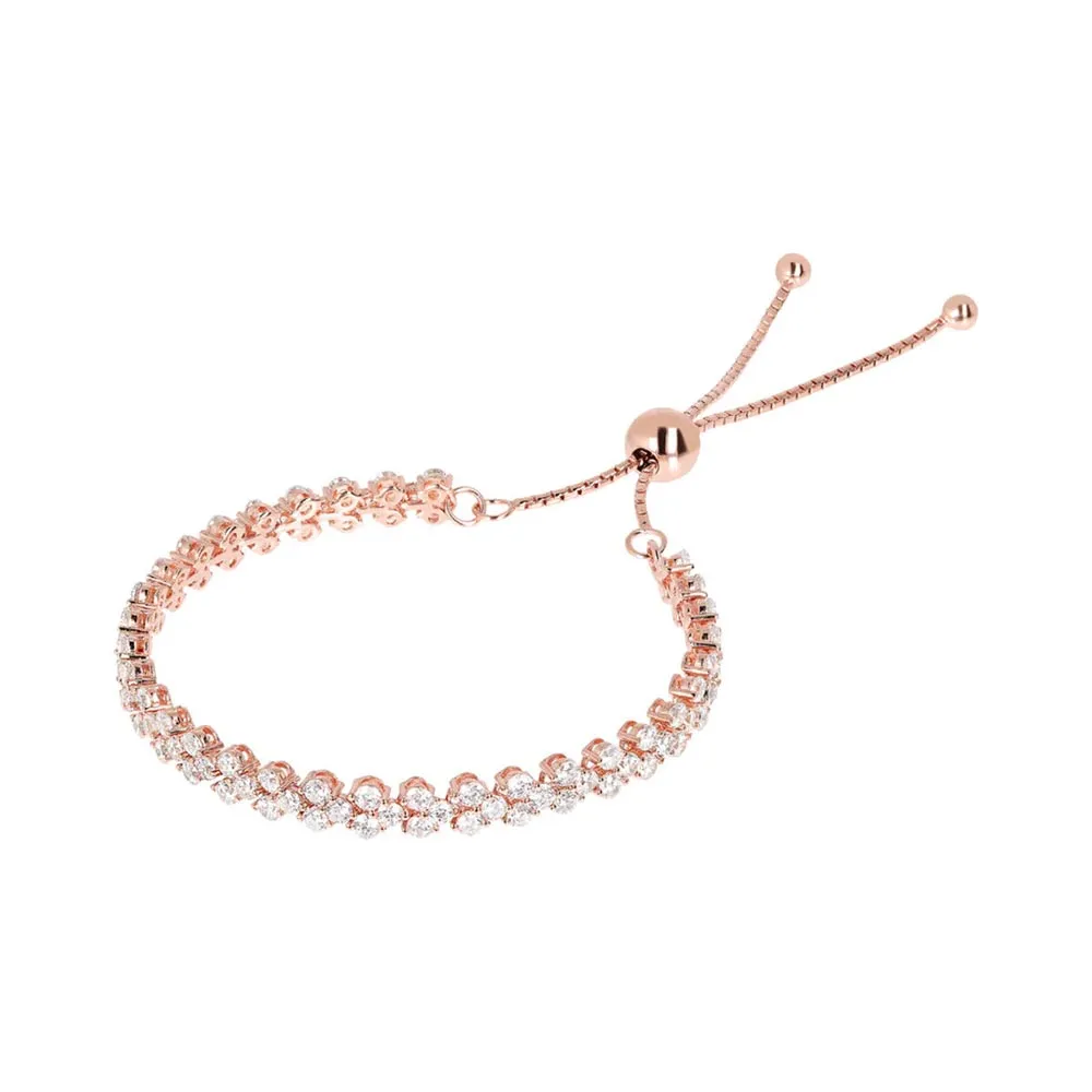 Bracciale Tennis Bronzallure Oro Rosa