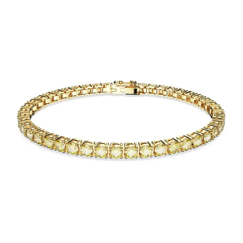 Bracciale Tennis Swarovski Giallo Matrix 5648933