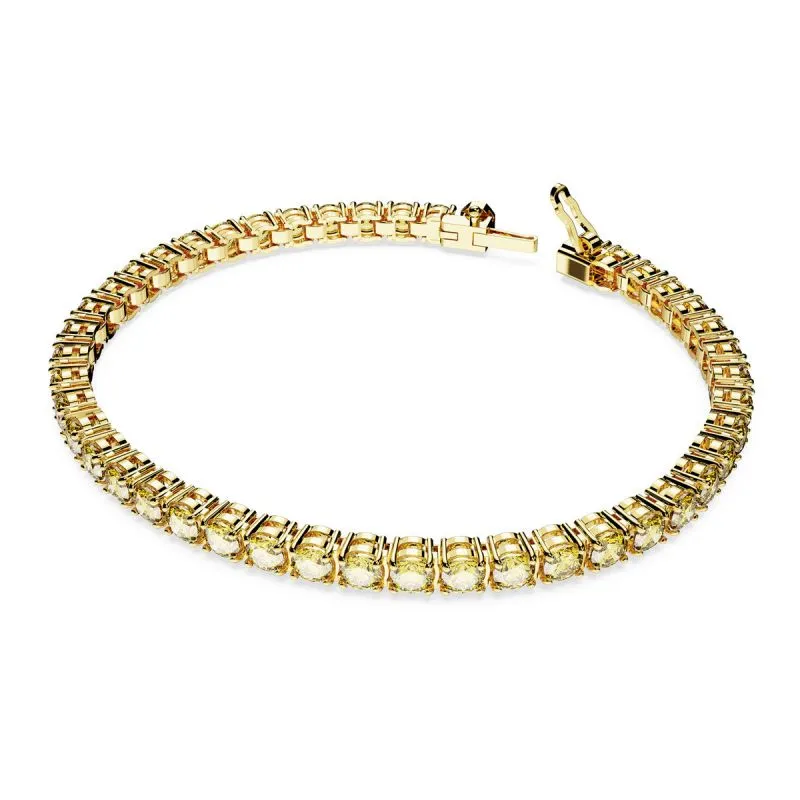 Bracciale Tennis Swarovski Giallo Matrix 5648933