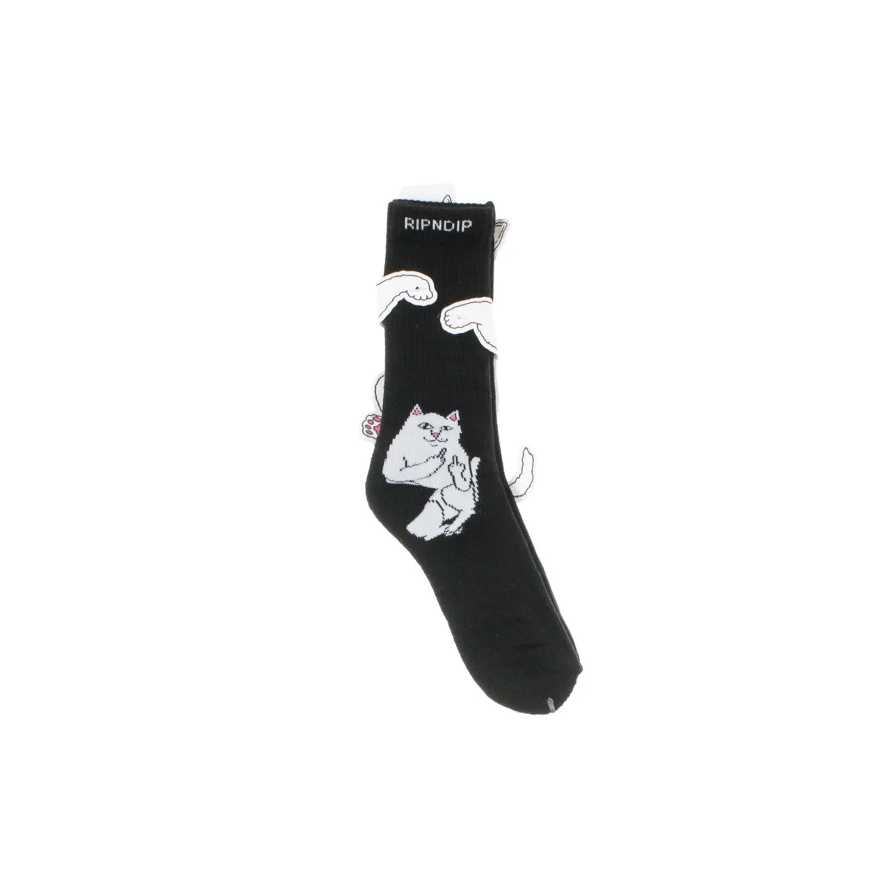 Calza Media Uomo Lord Nermal Socks Black