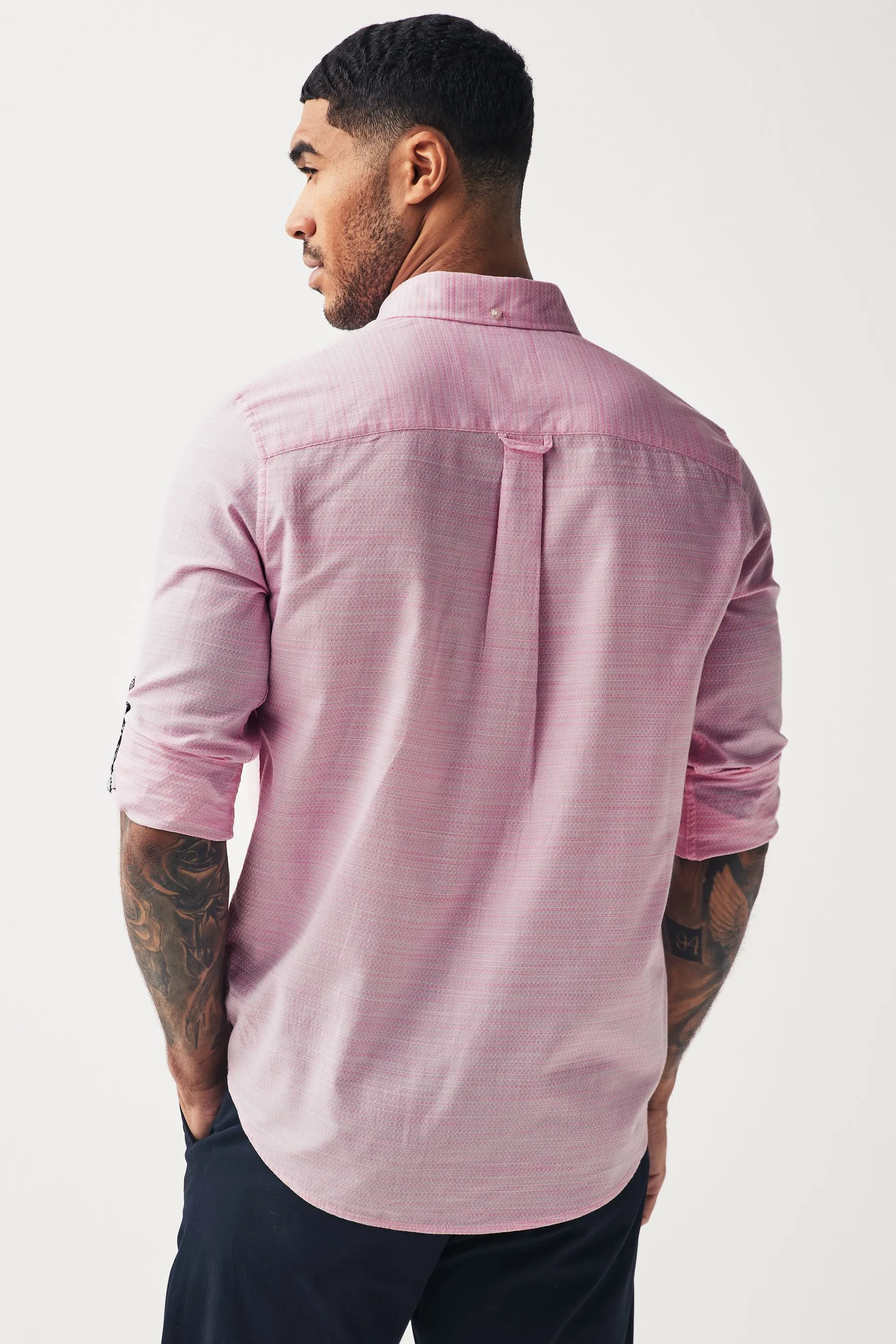 Camicia con Manica lunga testurizzata