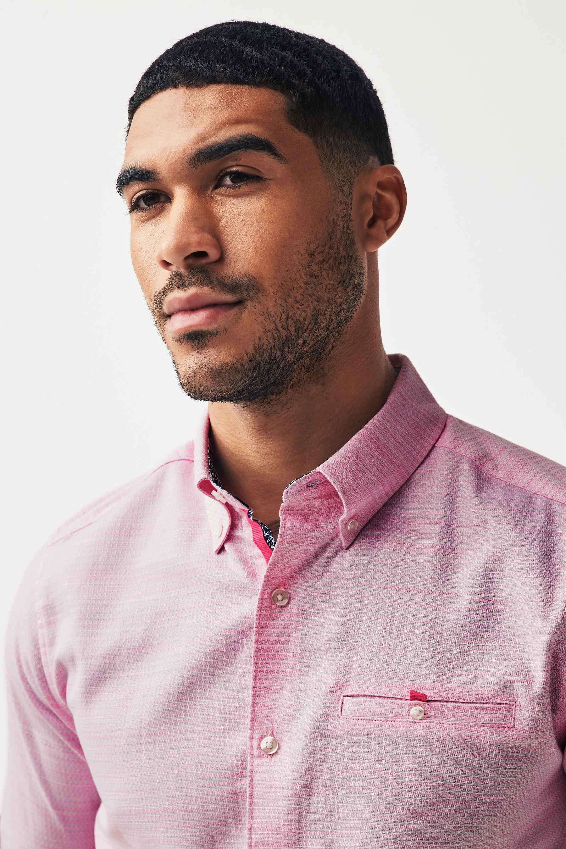 Camicia con Manica lunga testurizzata
