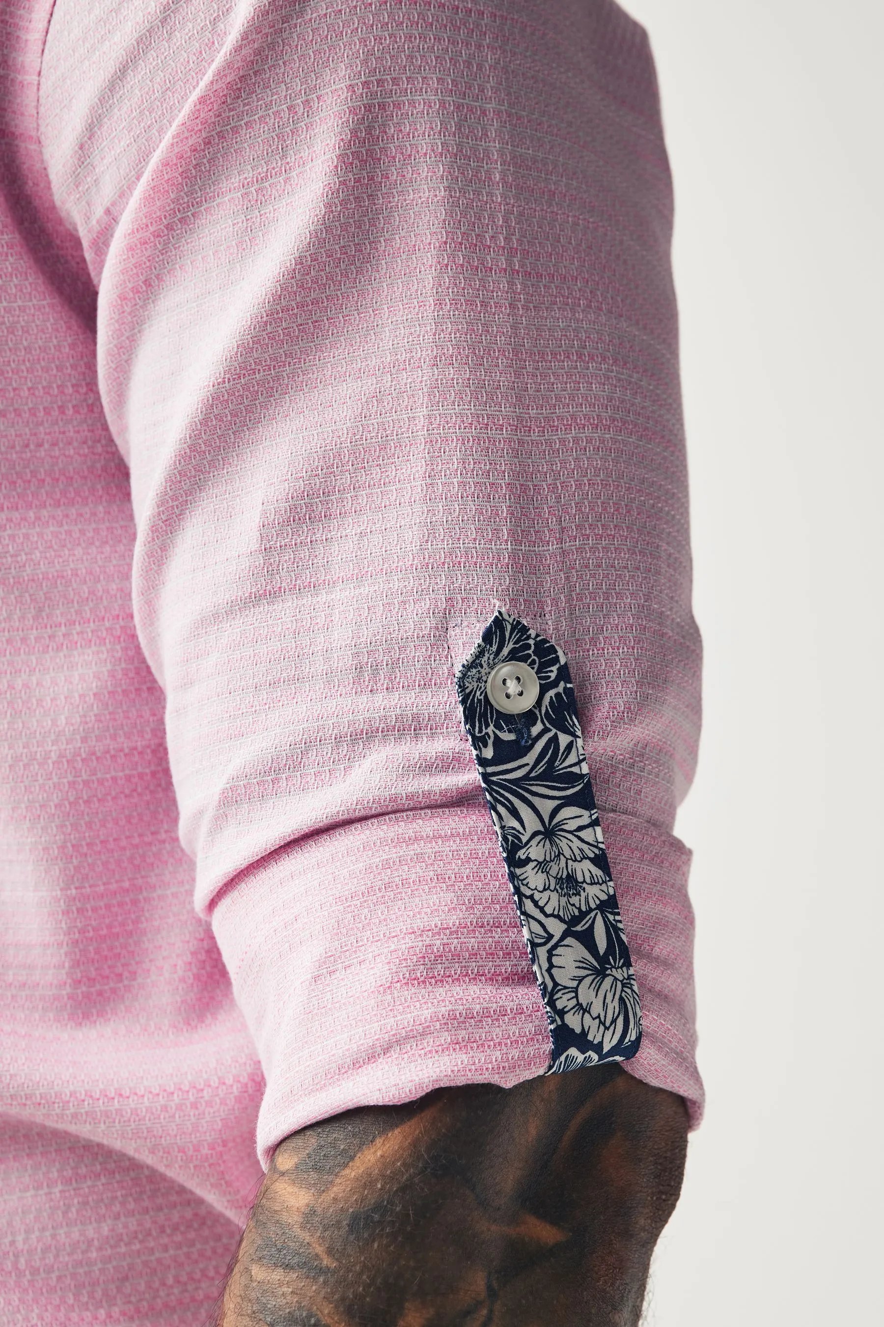 Camicia con Manica lunga testurizzata