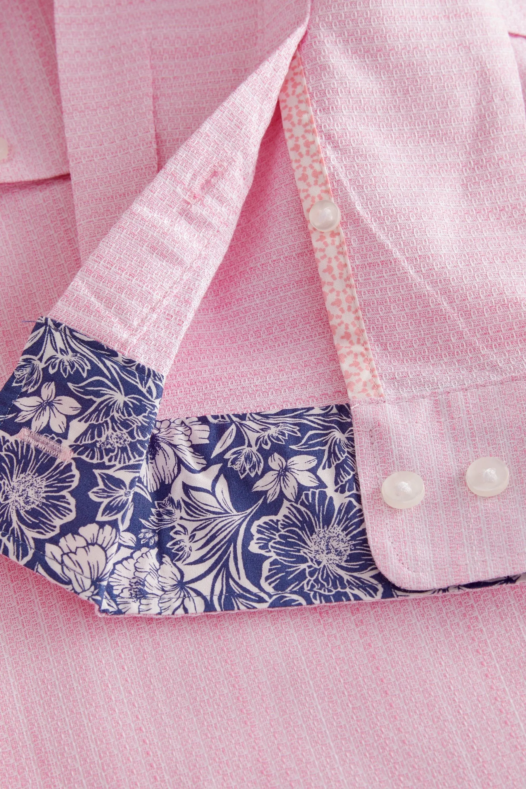 Camicia con Manica lunga testurizzata
