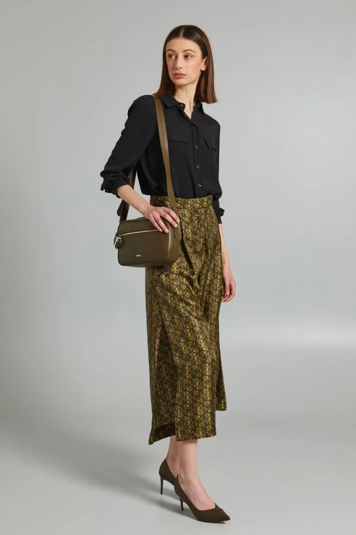 Camicia in crépe de chine