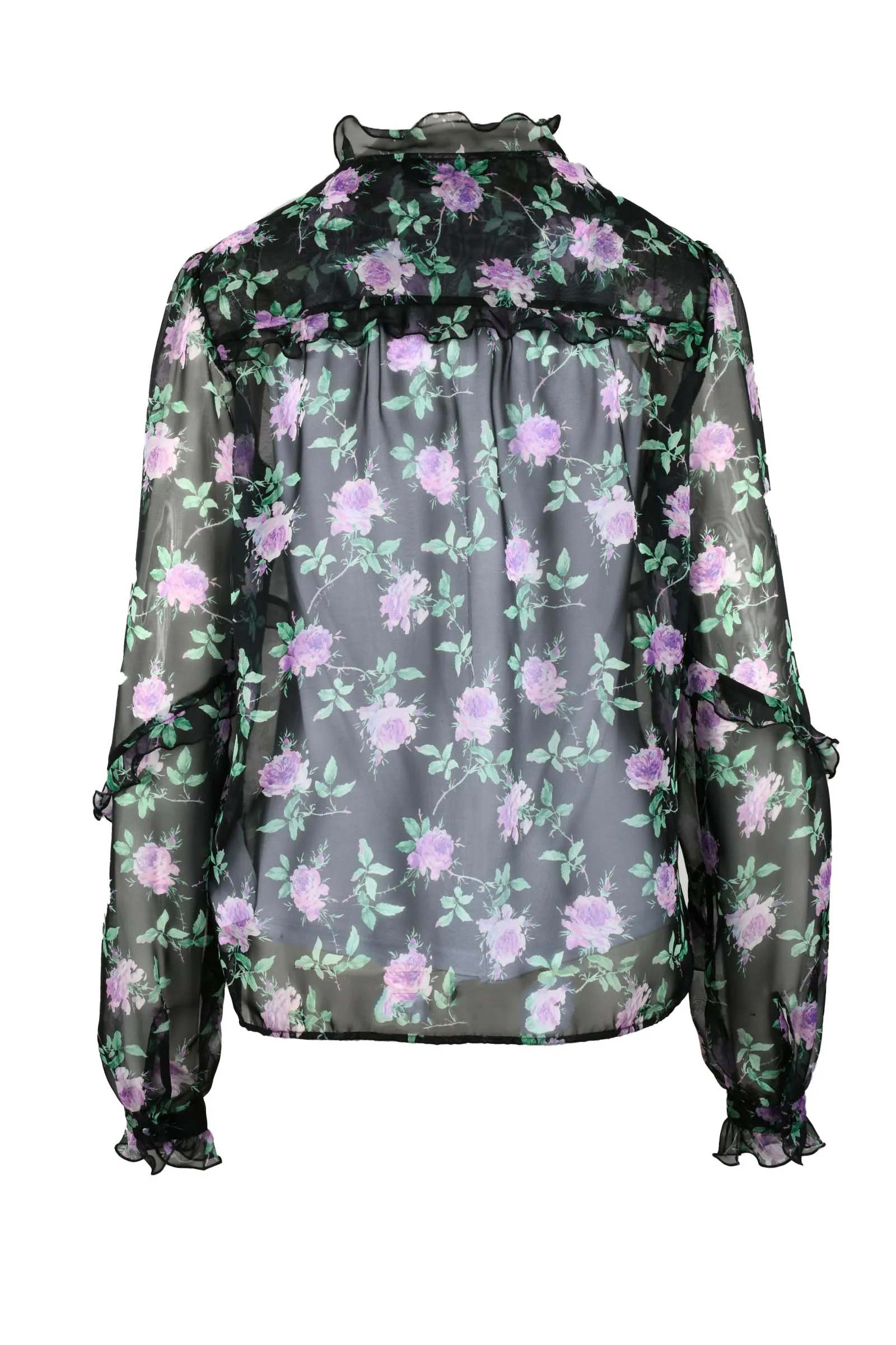 Camicia manica lunga MSGM  Nero