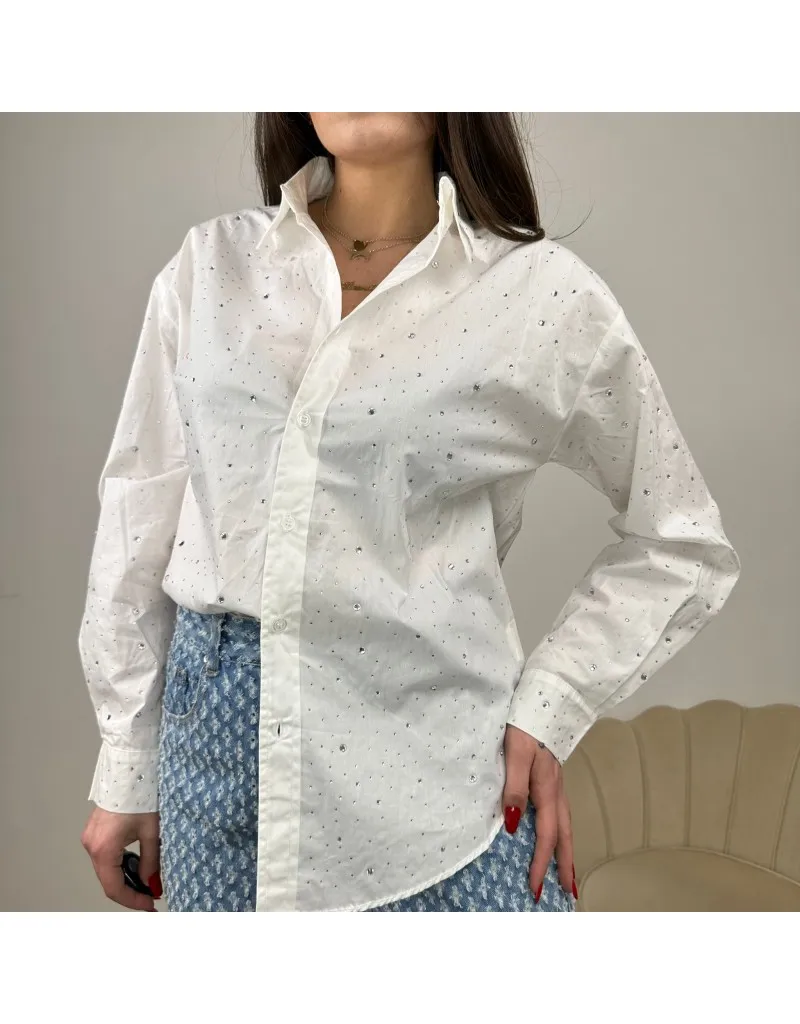 CAMICIA STAR SHINE BIANCA