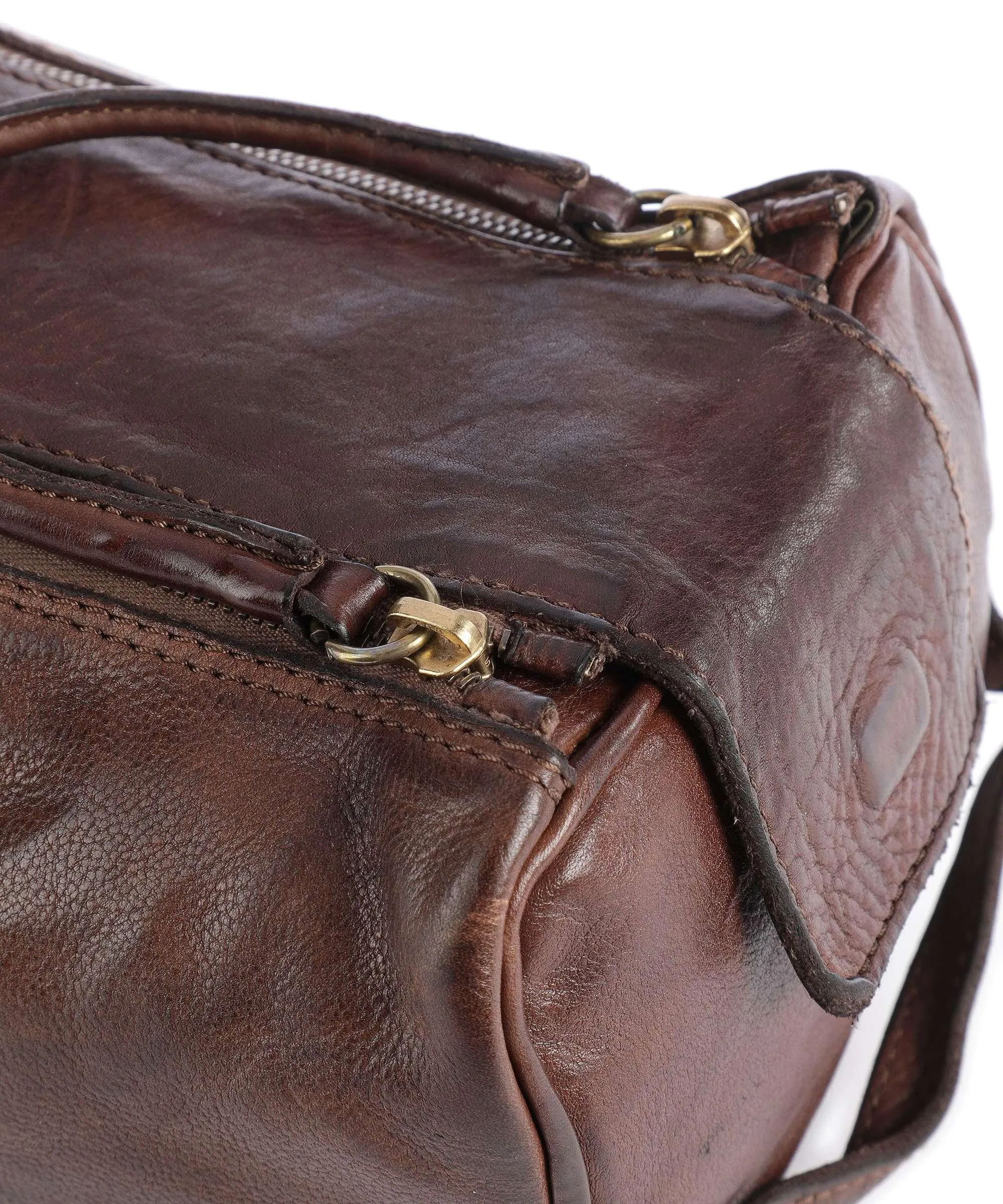  Campomaggi Palletteria Borsa da toilette marrone scuro 24 cm  