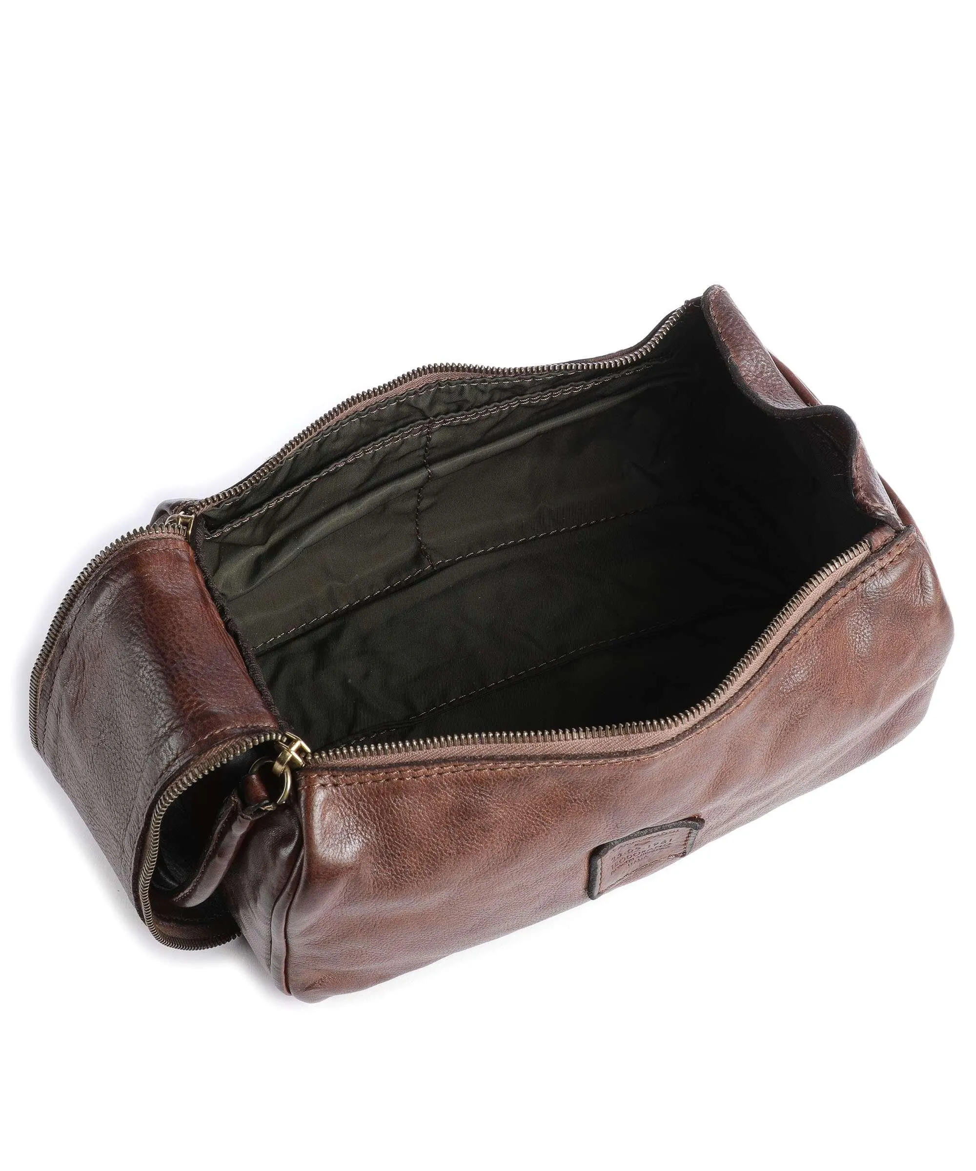  Campomaggi Palletteria Borsa da toilette marrone scuro 24 cm  