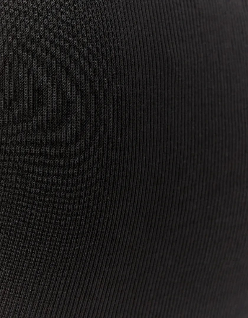 Canottiera Basica Nera  
