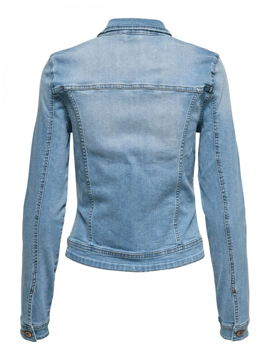 CAPISPALLA E GIACCHE Donna ONLY 15177241 TIA LIGHT BLUE DENIM