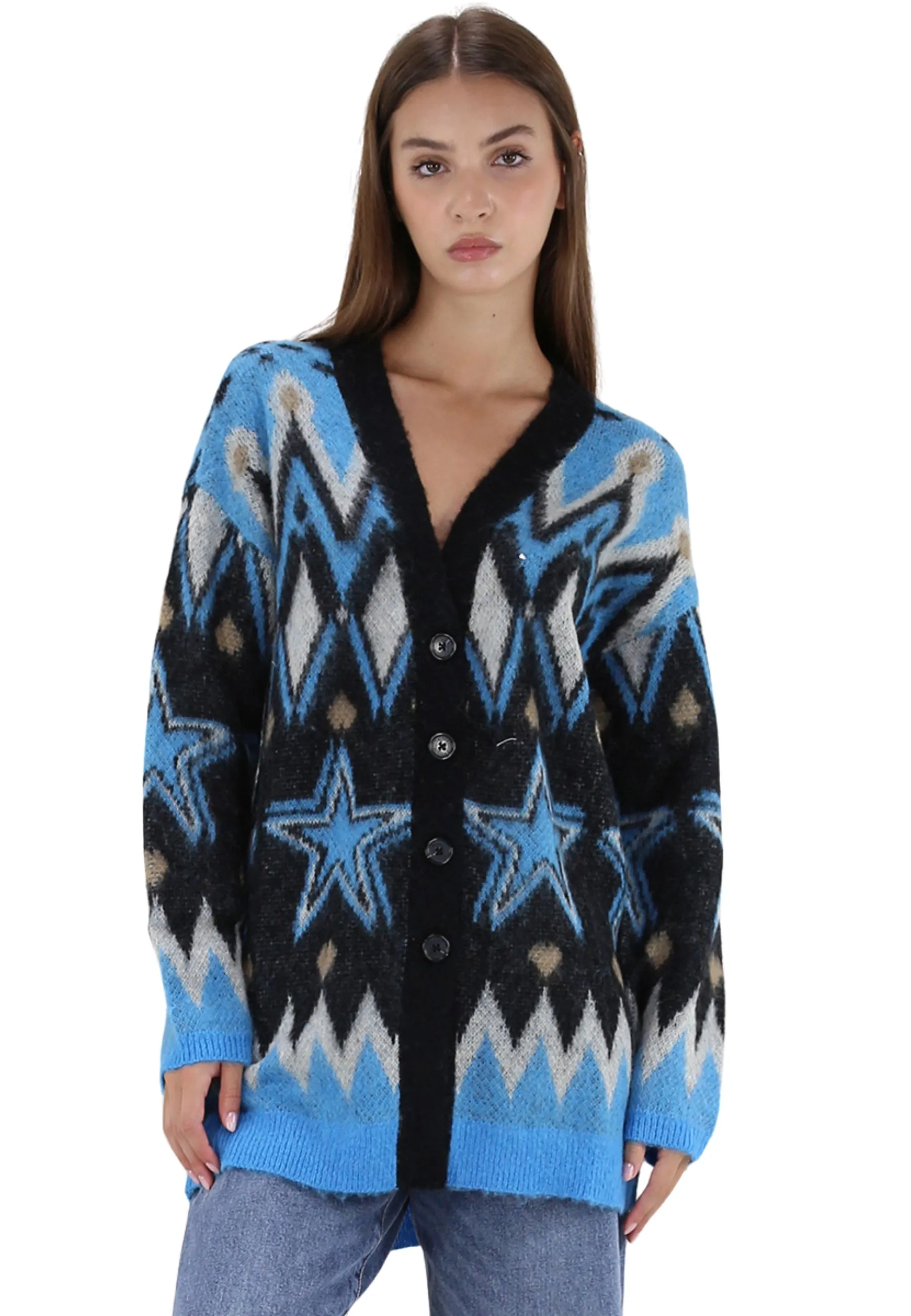 Cardigan con bottoni