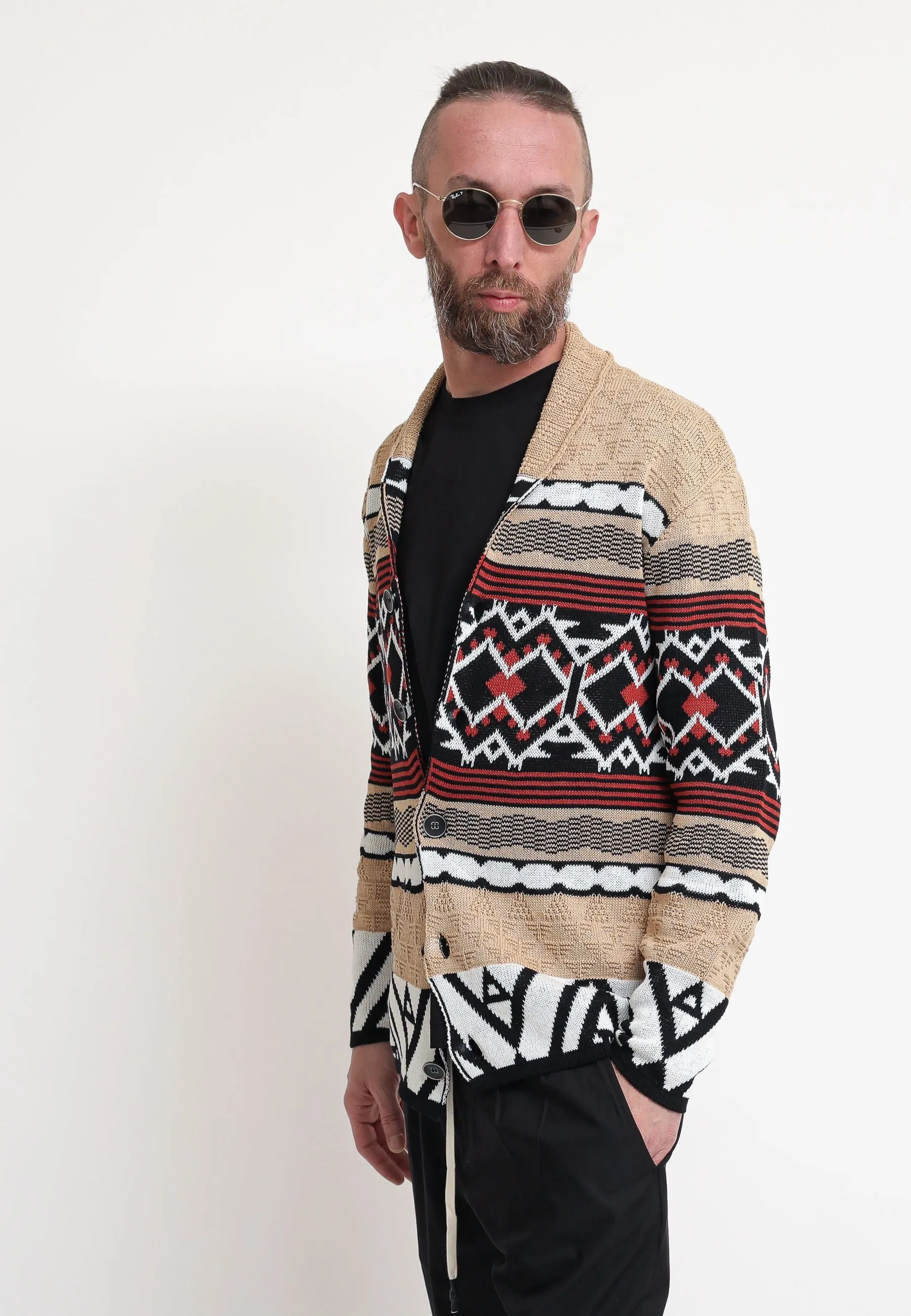 Cardigan Fantasia Cammello