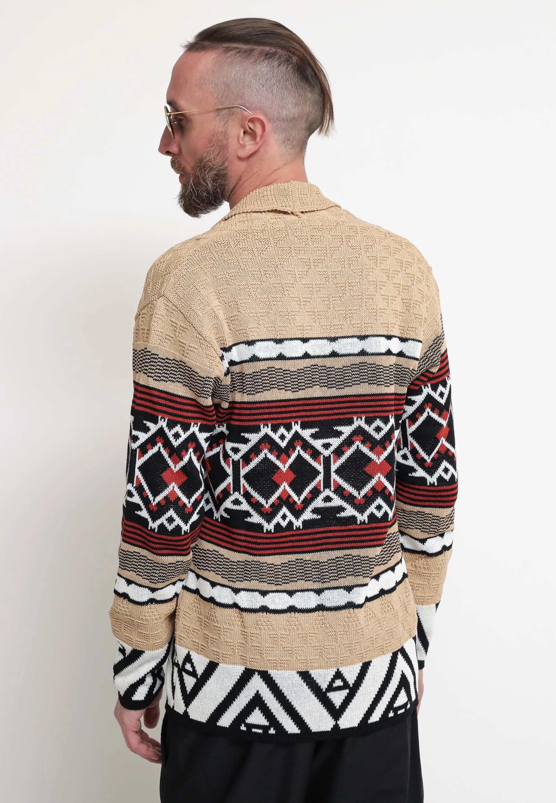 Cardigan Fantasia Cammello