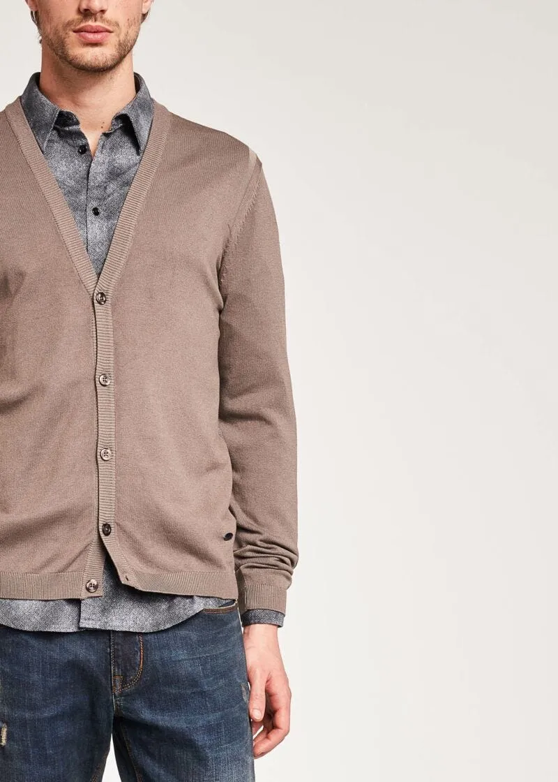 Cardigan in viscosa