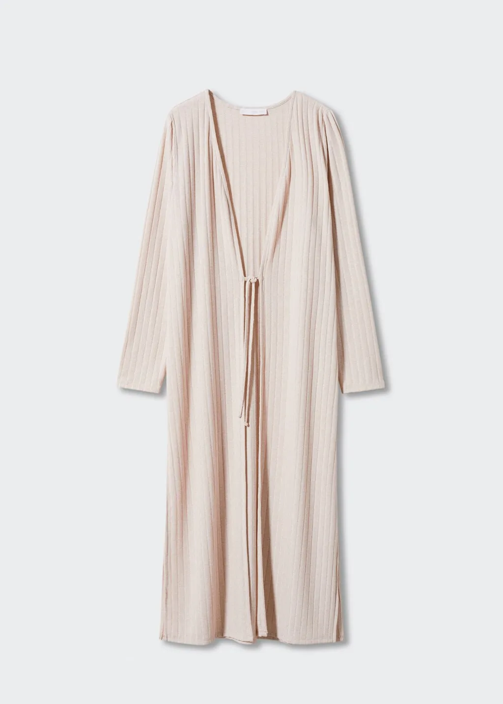 Cardigan lungo coste