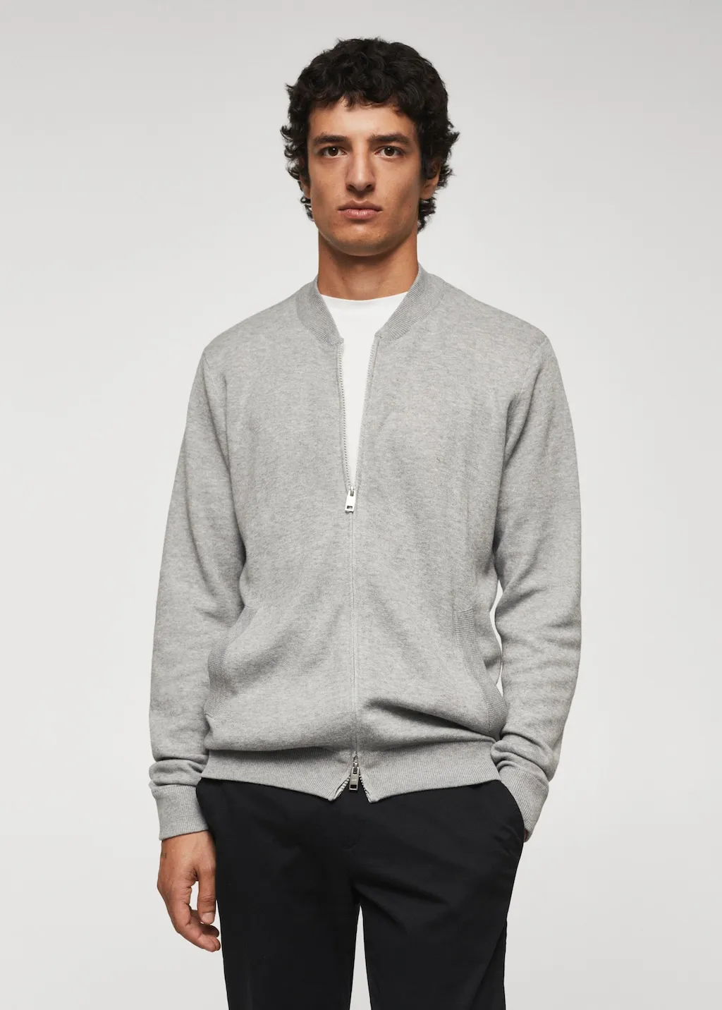 Cardigan maglia sottile
