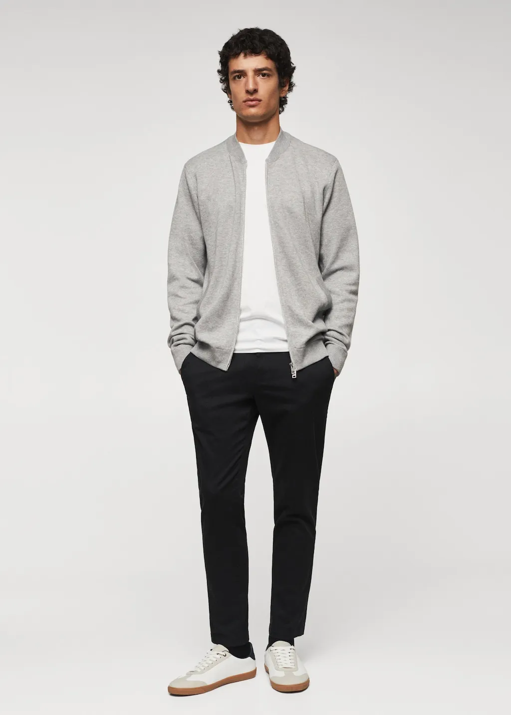 Cardigan maglia sottile