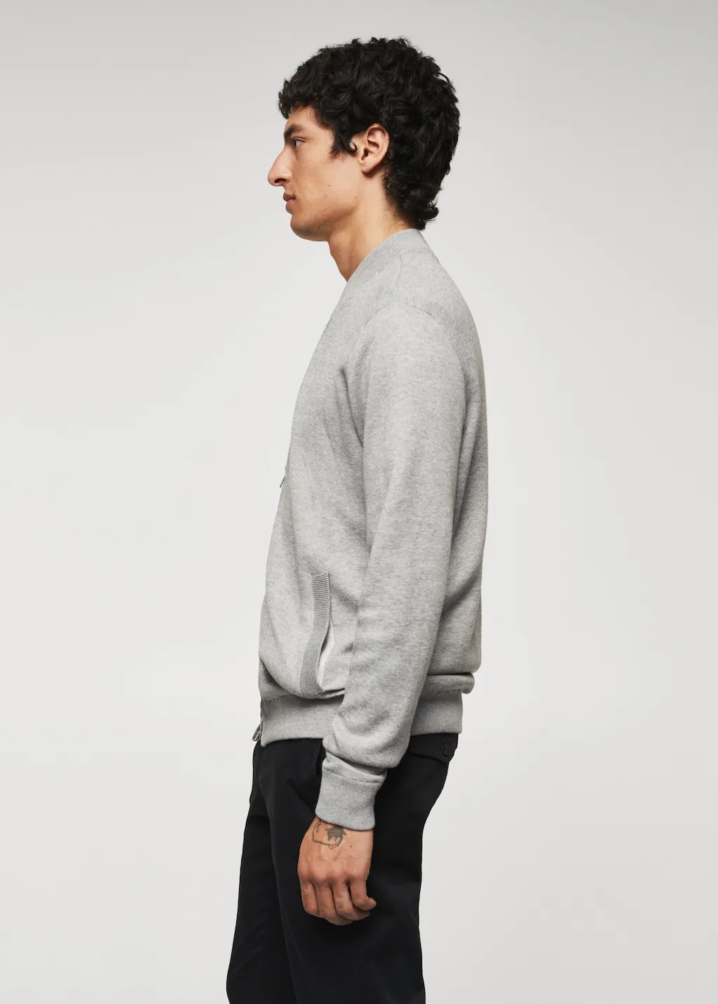 Cardigan maglia sottile