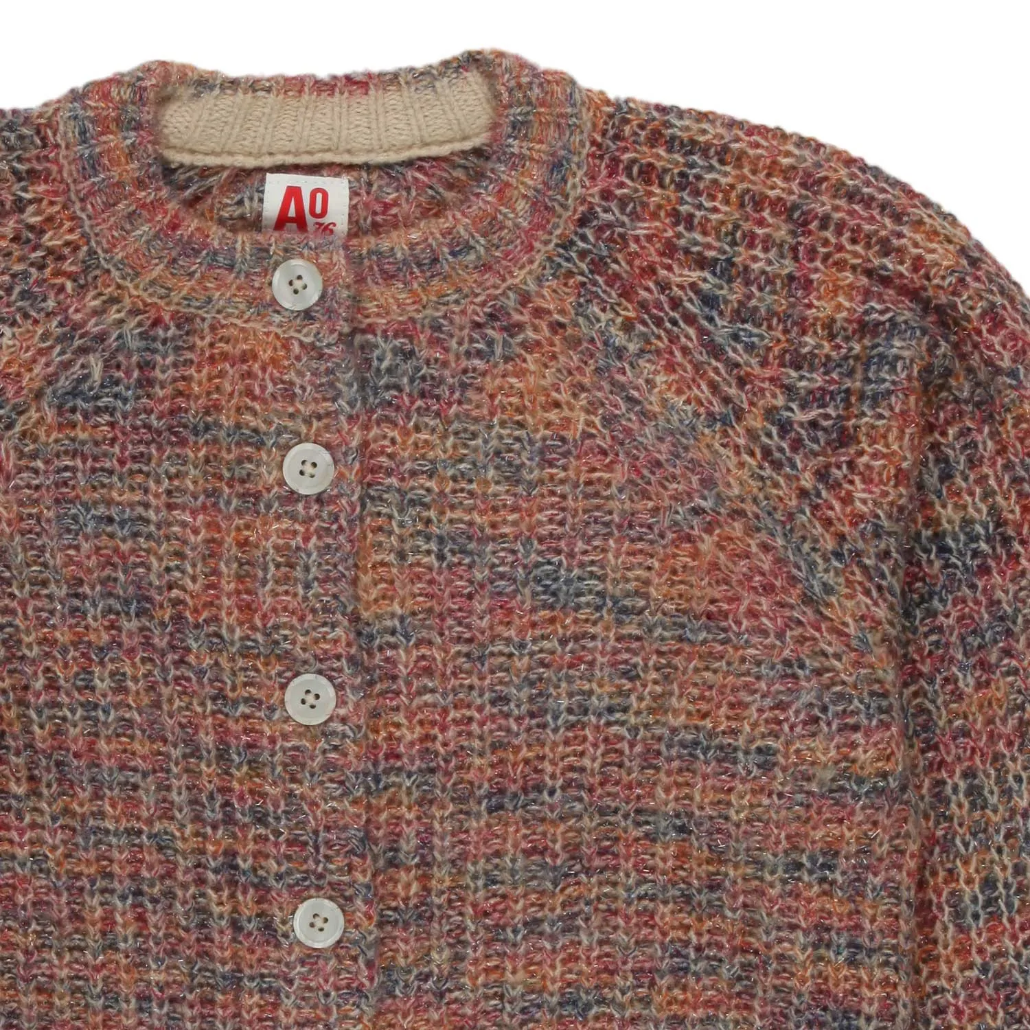Cardigan Melange Multicolor Bambina E Teen