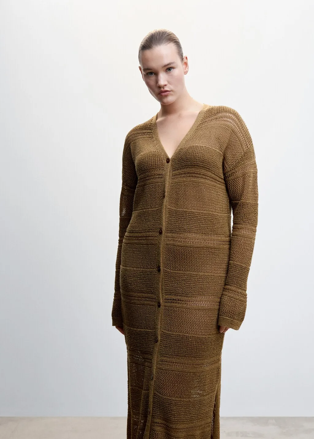 Cardigan spacchi laterali