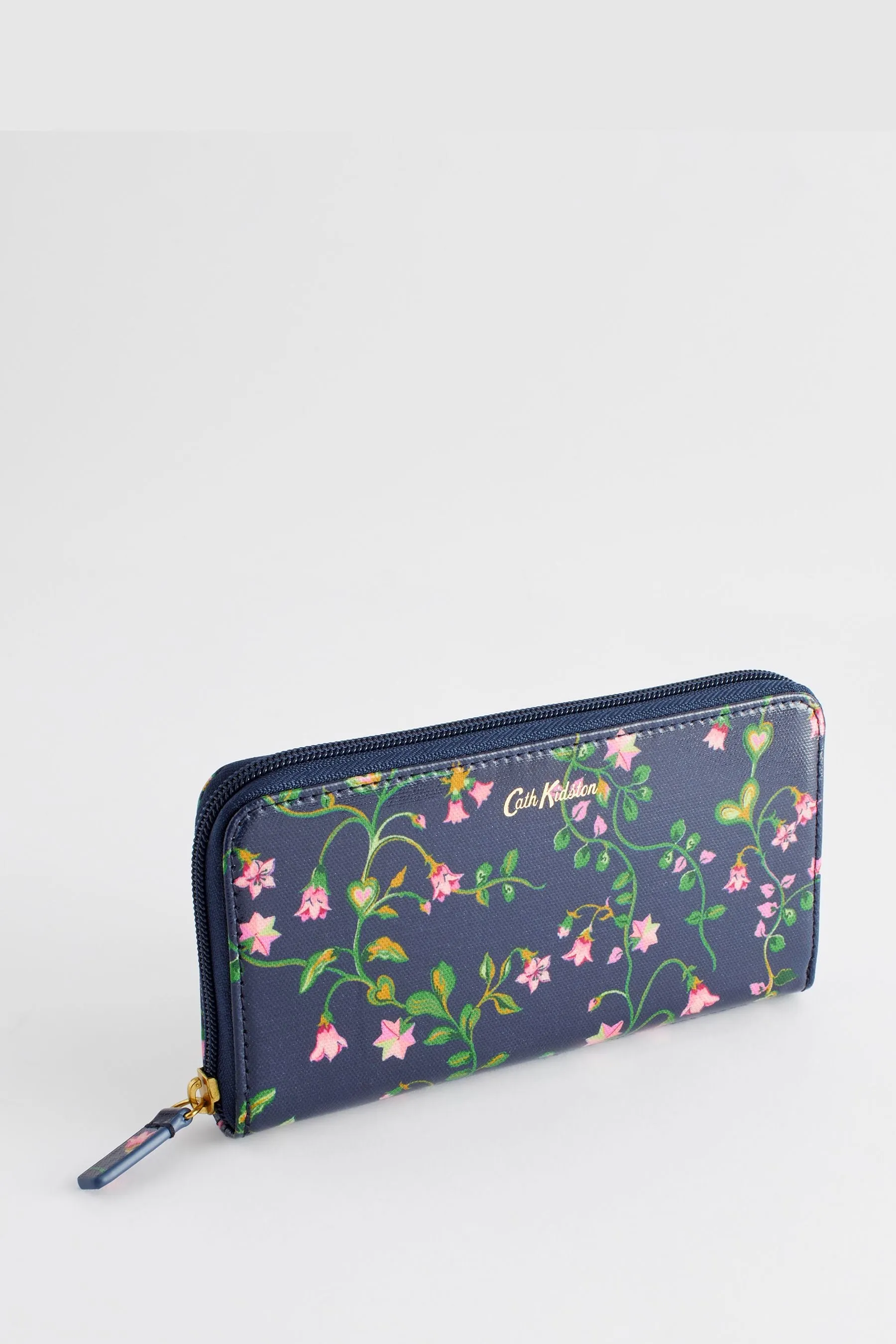 Cath Kidston - Portafoglio portamonete e biglietto con zip