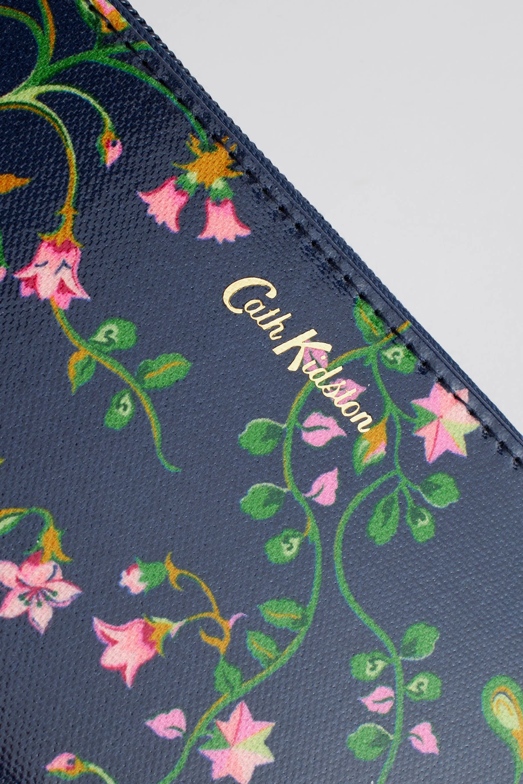Cath Kidston - Portafoglio portamonete e biglietto con zip