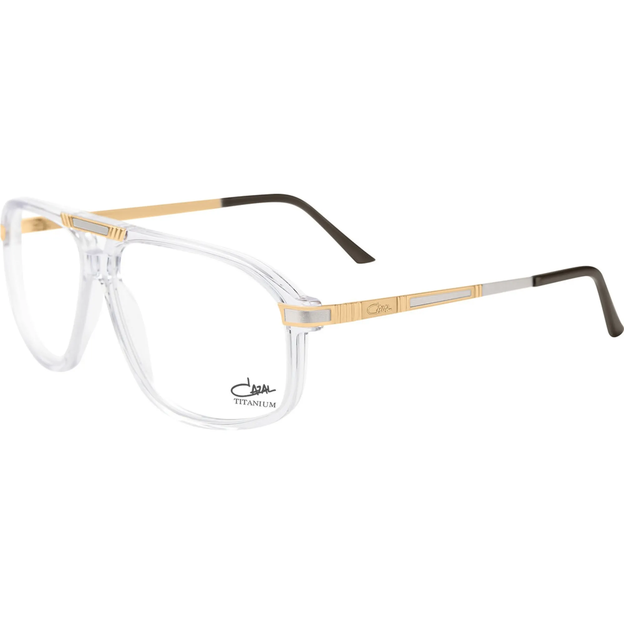   Cazal 6024 - 003 Cristallo-oro | Occhiale Da Vista Uomo 