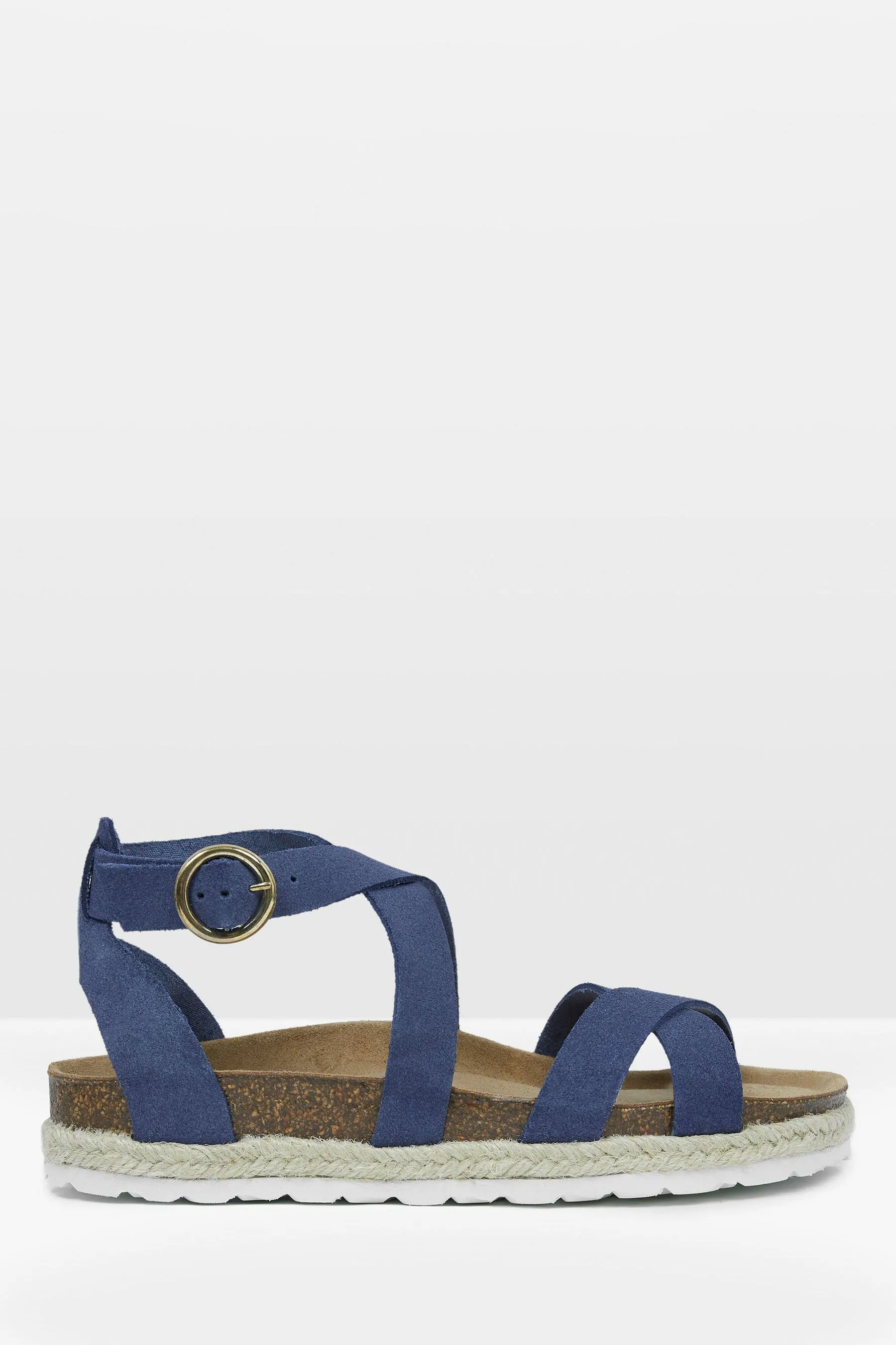 Celtic & Co. Blu - Sandali con tracolla avvolgente