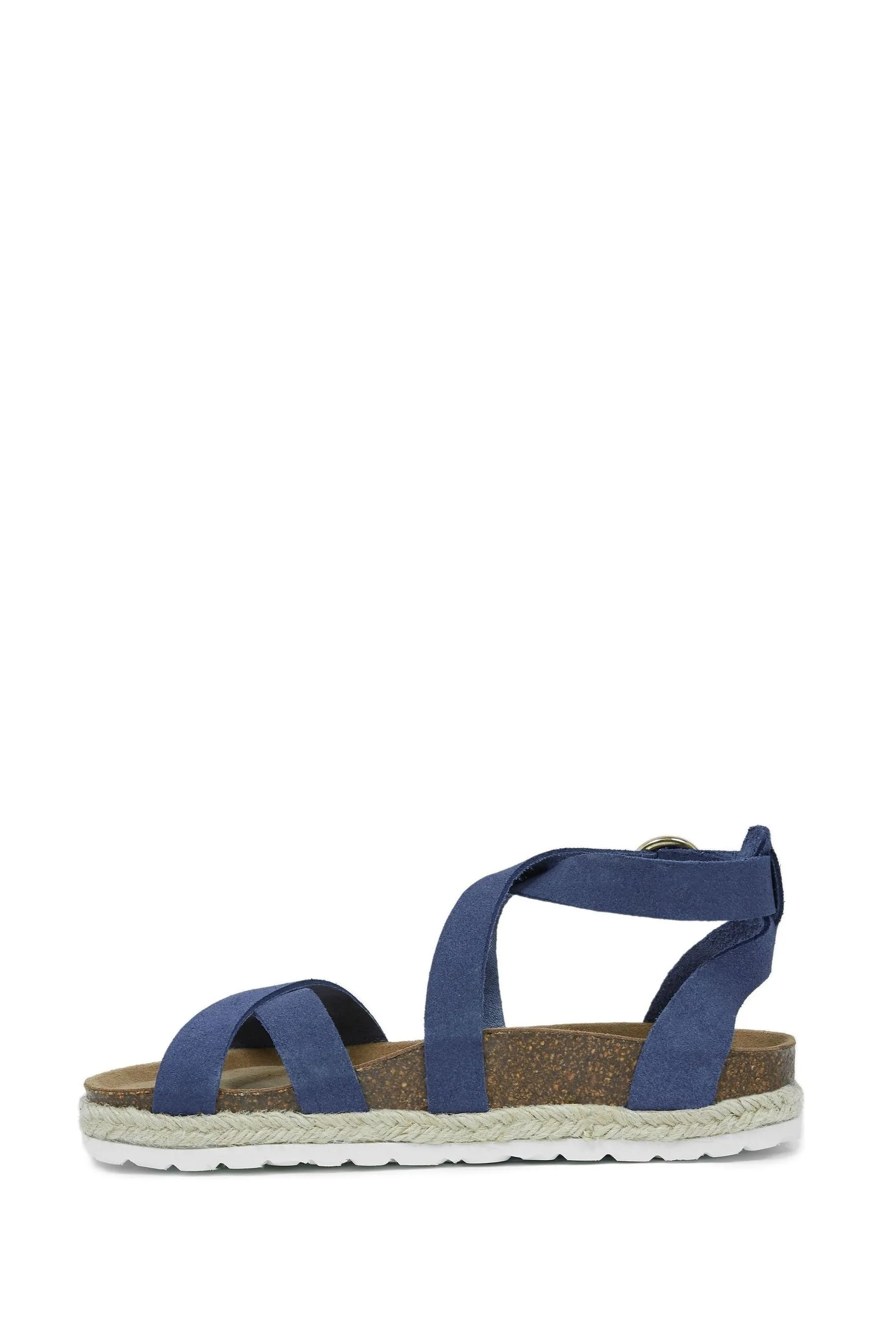 Celtic & Co. Blu - Sandali con tracolla avvolgente