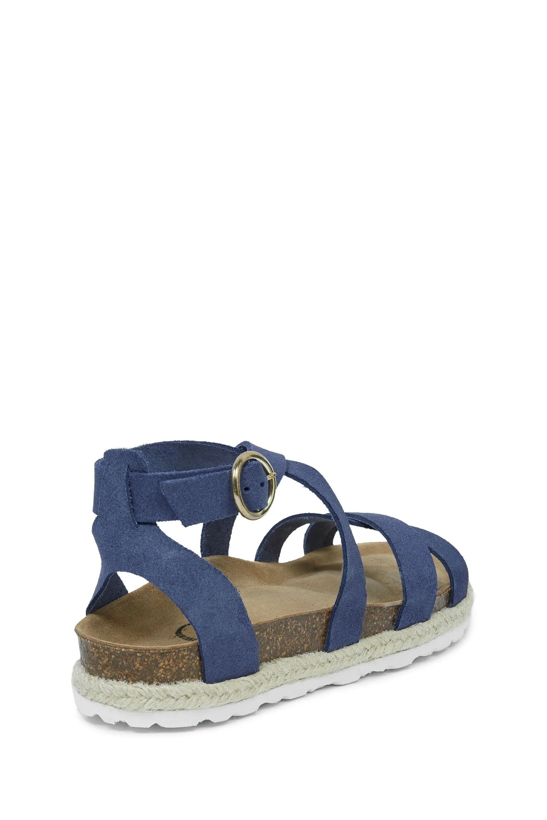 Celtic & Co. Blu - Sandali con tracolla avvolgente